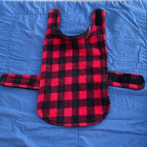 ❗️Red and Black Plaid Dog Outfit